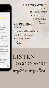 her.BIBLE Women's Audio Bible screenshot 1