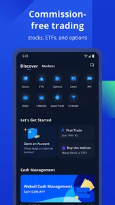 Webull: Investing & Trading screenshot 0