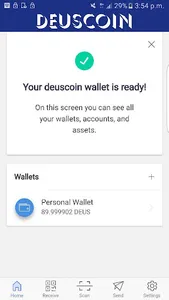 Deuscoin screenshot 0