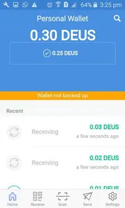 Deuscoin screenshot 1