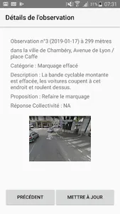 VelObs Chambéry screenshot 2
