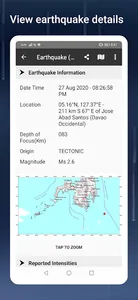 PH Weather And Earthquakes screenshot 1