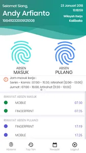 E-Absensi KDPDTT screenshot 2