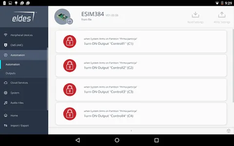 Eldes Utility tool screenshot 1