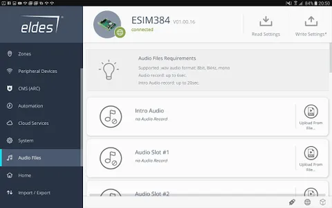 Eldes Utility tool screenshot 3