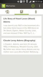 FamilySearch Memories screenshot 2