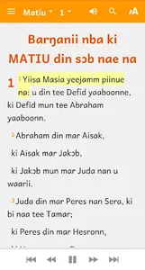 Bimoba Bible screenshot 2