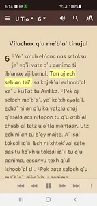 Ixil, San Juan Cotzal Bible screenshot 2