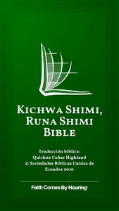 Quichua Canar Highland Bible screenshot 0