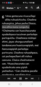 Quichua Canar Highland Bible screenshot 3