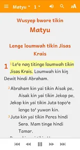 Urat Bible screenshot 2