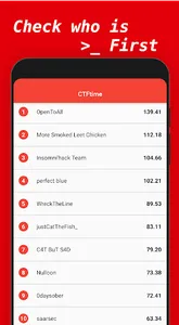 CTF Time screenshot 1