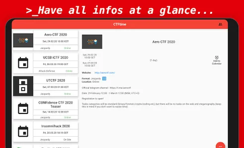 CTF Time screenshot 4