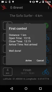 E-Brevet (Audax UK) screenshot 1