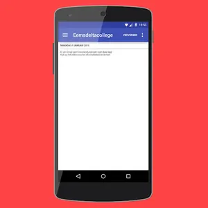 Eemsdeltacollege Applicatie screenshot 1