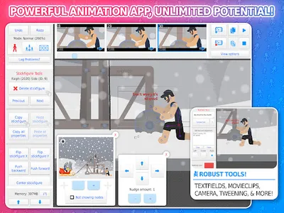 Stick Nodes: Stickman Animator screenshot 4