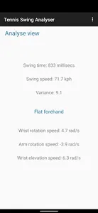 Tennis Swing Analyser screenshot 9