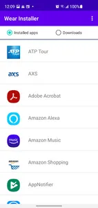 Wear Installer screenshot 1
