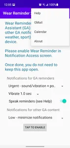 Wear Reminder 2 screenshot 1