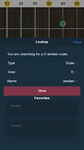 Fretty - Chords and scales for screenshot 1