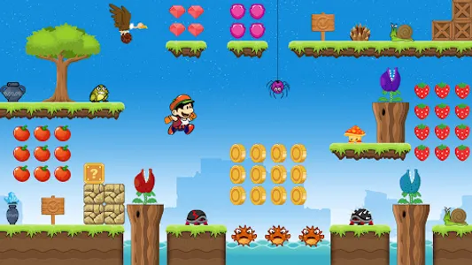 Nob's World - Super Run Game screenshot 0