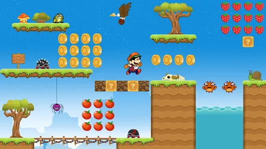 Nob's World - Super Run Game screenshot 1