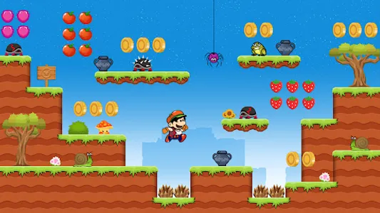 Nob's World - Super Run Game screenshot 14