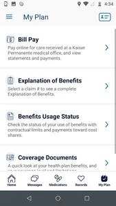 Kaiser Permanente Washington screenshot 2