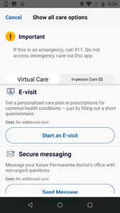Kaiser Permanente Washington screenshot 4