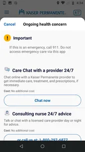 Kaiser Permanente Washington screenshot 5