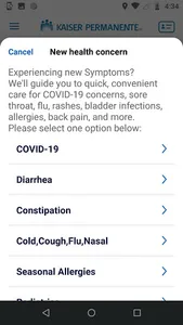 Kaiser Permanente Washington screenshot 6