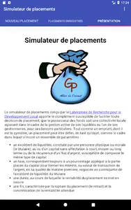 Investments simulator screenshot 5
