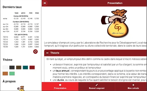 Simulateur d'emprunts screenshot 10
