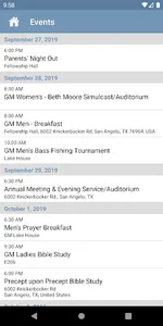 Glen Meadows Baptist Church screenshot 2