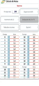 Cálculo de Notas screenshot 1