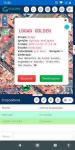 Golden Rastreamento Servidor 2 screenshot 2