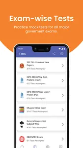 GovJobAdda - Free Mock Tests f screenshot 1