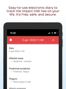 HAE TrackR screenshot 18