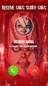 Chucky Doll Prank video call screenshot 1