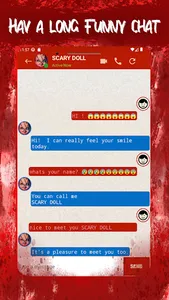 Chucky Doll Prank video call screenshot 3