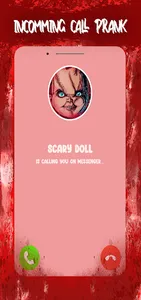 Chucky Doll Prank video call screenshot 9
