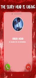 Siren Head Prank video call screenshot 12
