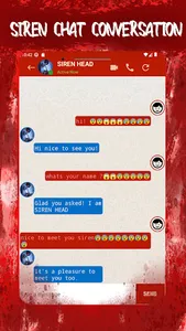 Siren Head Prank video call screenshot 18