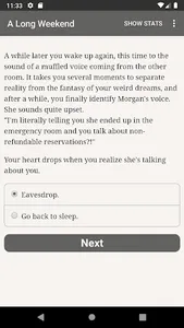 A Long Weekend screenshot 1