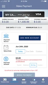 Card Control by Healthcare FCU screenshot 3