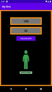 my BMI screenshot 1