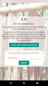 On-farm Feed Advisor screenshot 0