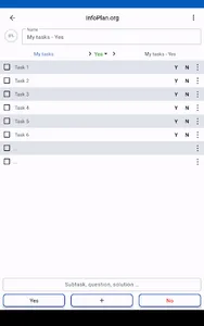 InfoPlan screenshot 3