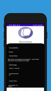 HOROSCOP screenshot 1