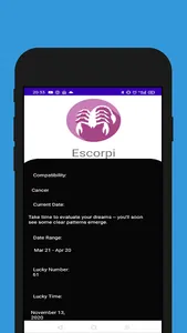 HOROSCOP screenshot 2